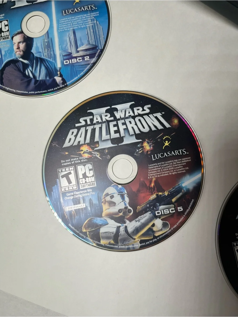 Star Wars Battlefront II PC Game - White